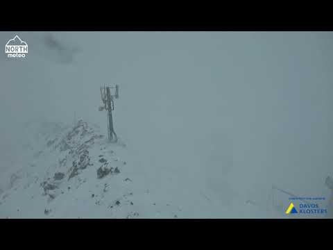 Davos - Switzerland: Heavy snow on 25/9/2020