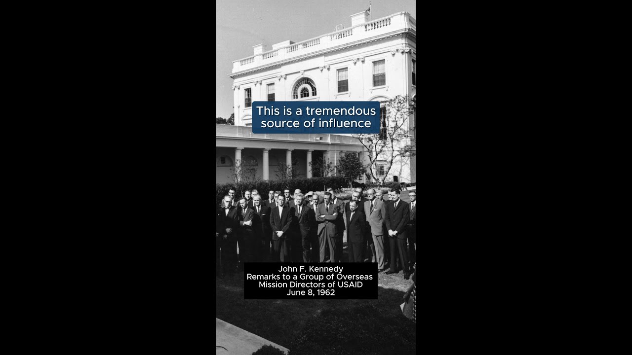 President Kennedy on USAID
