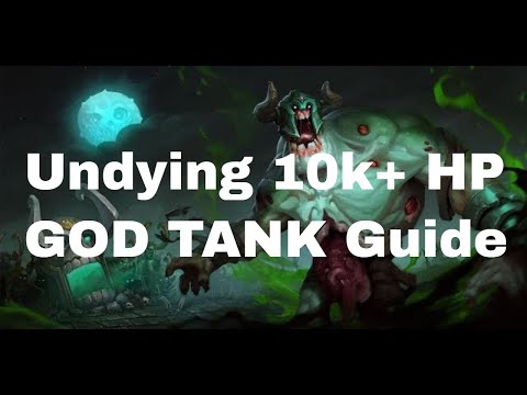 【Dota2】Undying Offlane Guide 7.27d - Aghs Unkillable Beast 10k HP