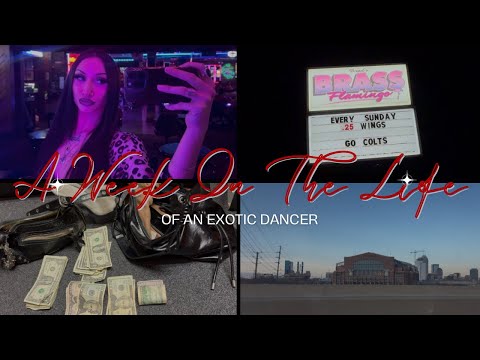 A Week in the Life of An Exotic Dancer | Money Count, Shopping, Stripper Vlog | INDY 📍 