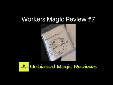 Workers Magic Review #7 - Brainchild by Patrick Page
