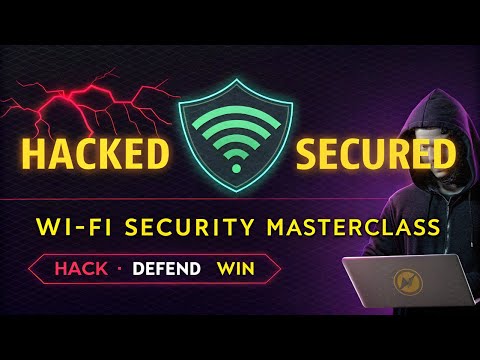 WiFi Hacking Wireless Penetration and Security MasterClass