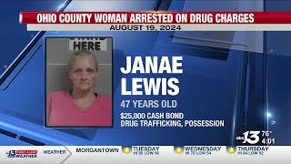 Woman arrested in Ohio County on drug charges