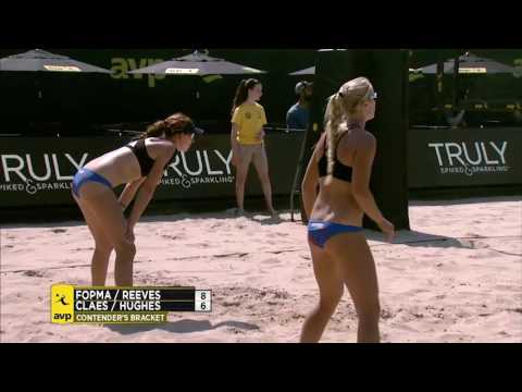 AVP Gold Series // NYC Open 2017 Women's Contenders Bracket: Fopma/Reeves vs Hughes/Claes