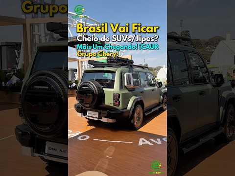 Brasil vai Ficar Cheio de Jipes/SUVs? Esse é do Grupo Chery, iCaur