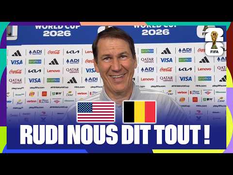 RUDI GARCIA NOUS DIT TOUT AVANT USA - BELGIQUE !