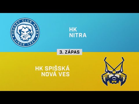 3. zápas finále play-off Nitra – Spišská Nová Ves 5:1 (HIGHLIGHTY)