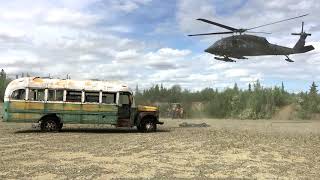 &#39;Into the Wild&#39; bus removed from Alaska trail