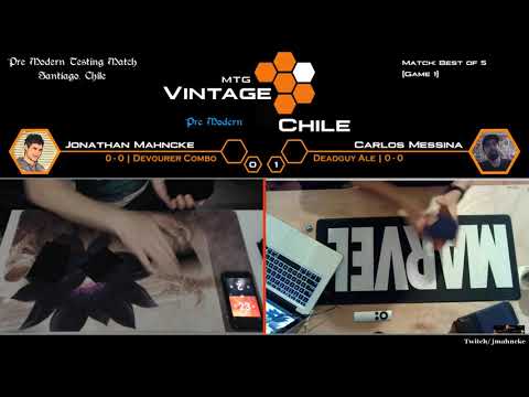 [Pre Modern/ Old School/ Vintage] MTG Web Cam Match