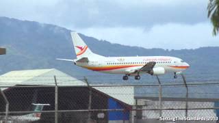 preview picture of video 'Surinam Airways Landing Piarco'