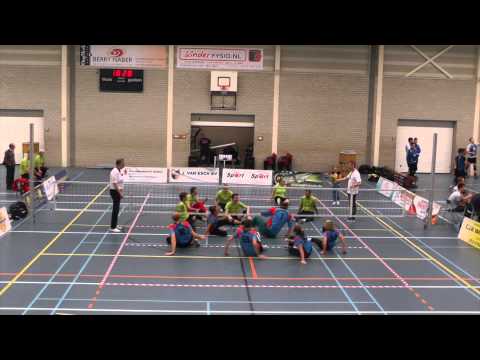 Zitvolleybal Demowedstrijd 1ste Divisie VC Sarto - VC Spaarnestad