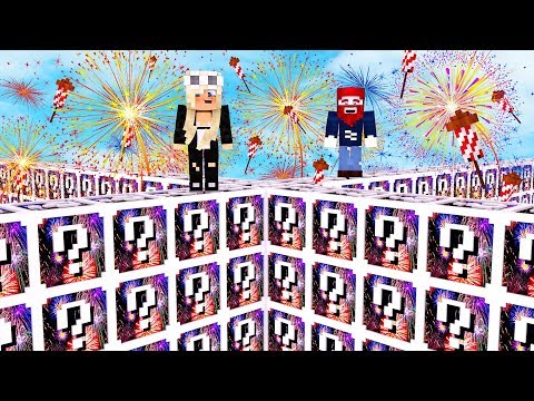 1v1v1v1 SILVESTER LUCKY BLOCK WALL 😄