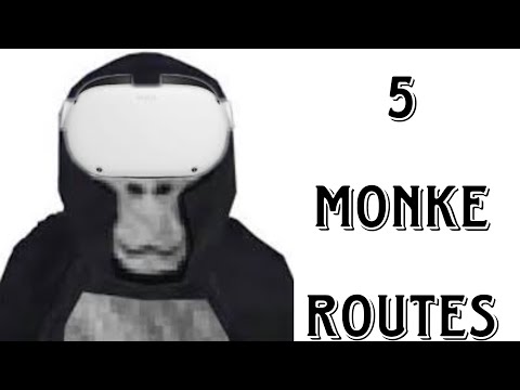 easy monke routes IGorilla tag