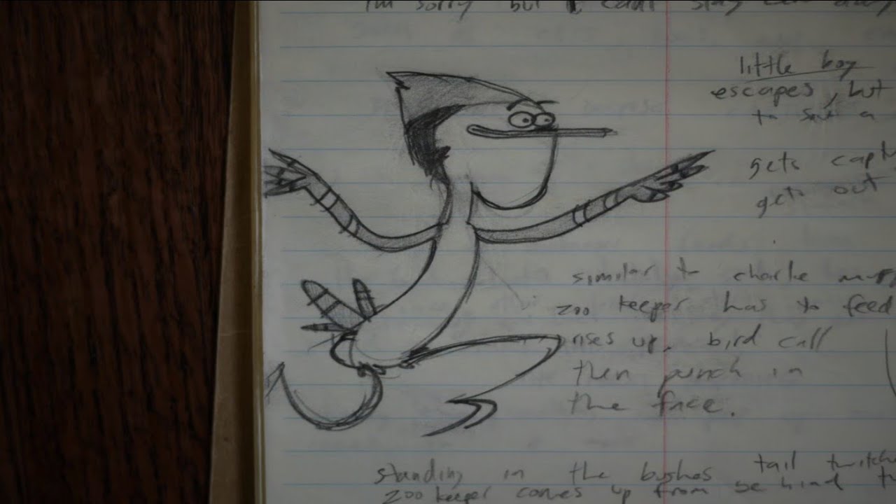 Early Concept Art for Regular Show