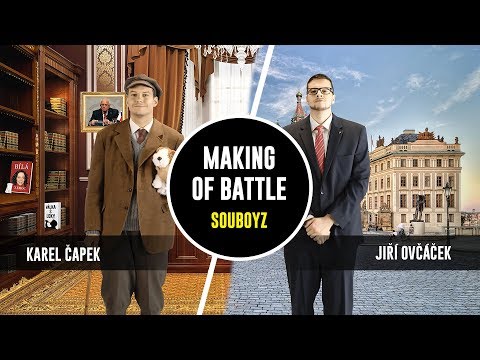 Karel Čapek vs. Jiří Ovčáček – SOUBOYZ making of