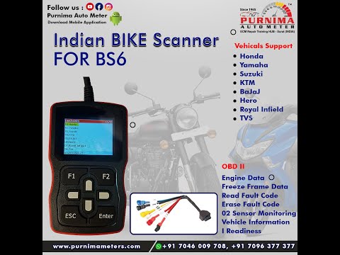 BS6 Bike Scanner MST 601 PRO