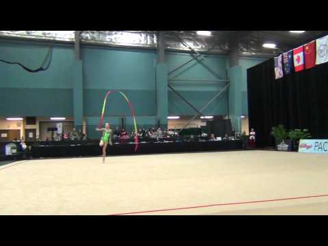 Patricia Bezzoubenko - Ribbon - 2012 Kellogg's Pacific Rim Championships