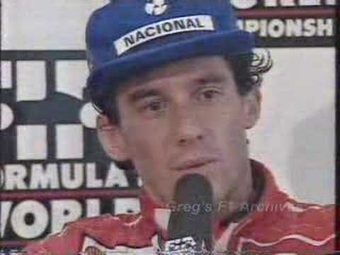 1991 Senna's famous interview
