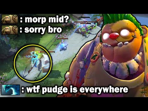 Morphling Mid?? Sorry Bro! This Pudge Toying Morphling like a Kid | Genius Pudge