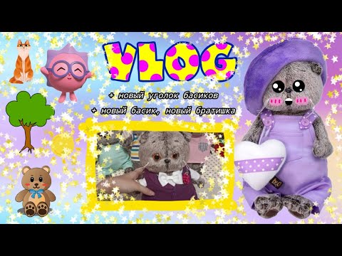 Новый уголок басиков 🩷+ новый басик Тимоша🩵🔆