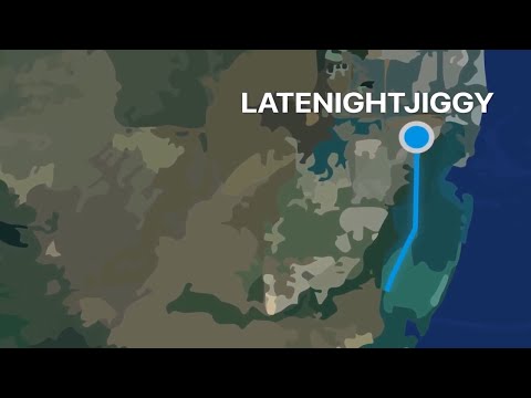 LATENIGHTJIGGY - Let's Get Away (Visualizer)