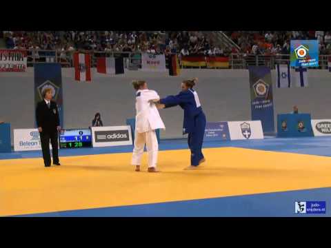 Judo 2014 European Championships Cadets Athens: Amey (SUI) - Kanerva (FIN) [-57kg]