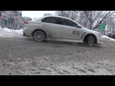 pokazowe Marcin NOWAK - Mitsubishi Lancer Evo X - V Dębicka MotoOrkiestra WOŚP Dębica 15-01-2017