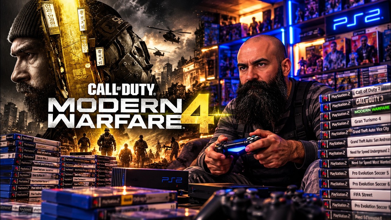 PS2 Çizik Oyun Temizleme ve Call Of Duty Modern Warfare 4 başlangıç [NPC Esnaf🔴]