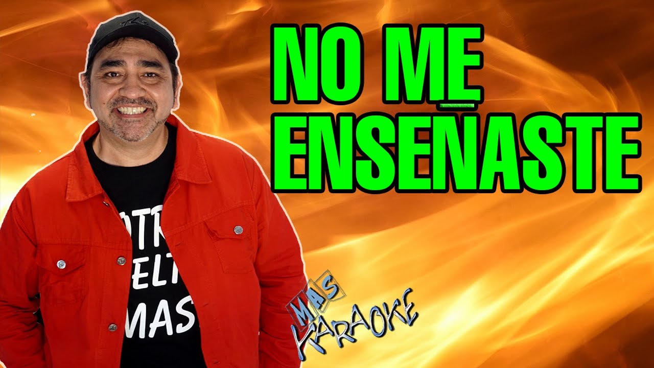 NO ME ENSE脩ASTE