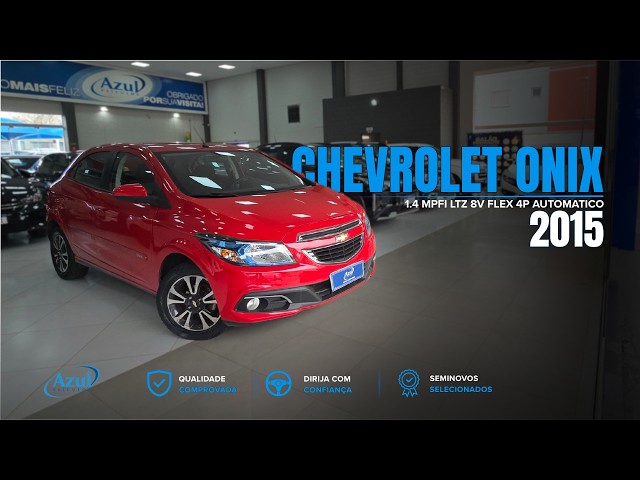 Vídeo CHEVROLET ONIX 1.4 MPFI LTZ 8V FLEX 4P AUTOMATICO