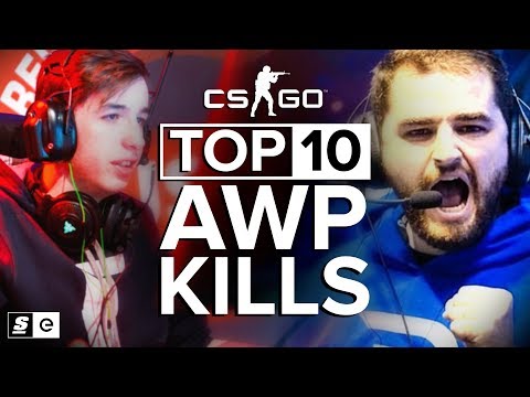 The Top 10 AWP Kills in Competitive CS:GO