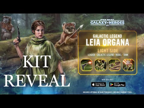 GL Leia Organa Kit Reveal | MAJOR R2 Buffs & Team Heals! | Leia Makes Trash Rebels OP??