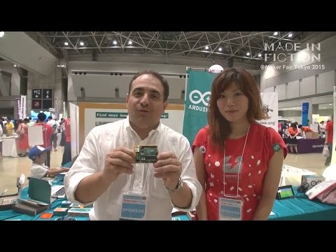 【MADE IN FICTION】Arduino Srl  CEOのFederico Musto氏から梨衣名へ応援コメント！