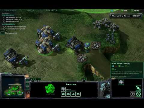 Macro Challenge Map SC2