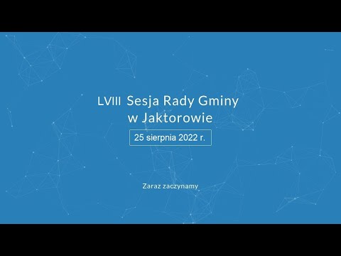 LIX Sesja Rady Gminy Jaktorów - 19 września 2022 r.