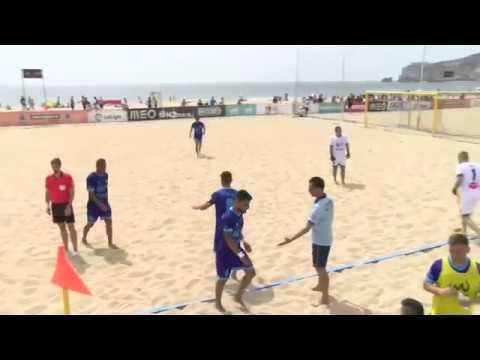 FC Delta Saratov vs MFC Spartak Varna 8:3 Beach Soccer Euro Winners Cup Nazare 2019