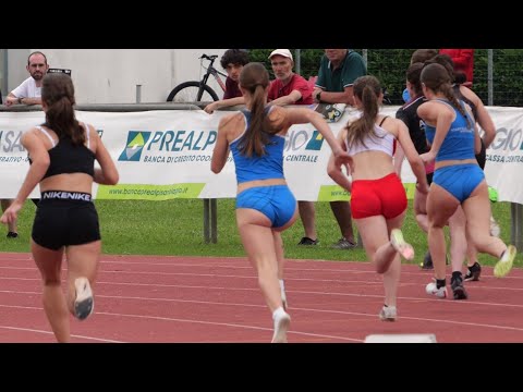 Benedetta Aspergh (ITA) 200 mGirls U18 Heat 4 CdS Regionale su pista Vittorio Veneto 2025