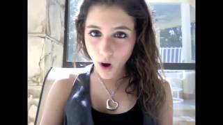 Ariana Grande talking 29th Sept 2009