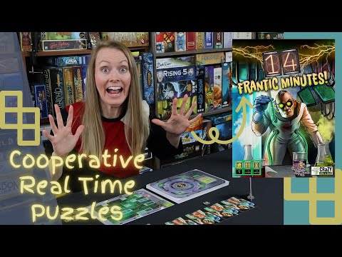 14 FRANTIC MINUTES Overview & Review | A Real-Time, Cooperative Puzzle with Polyonimos