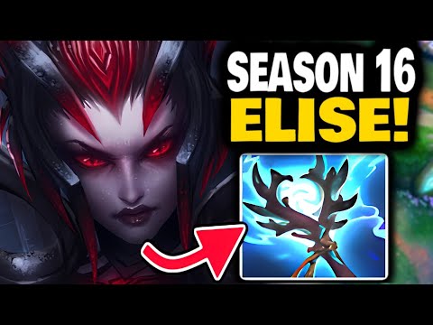 HOW to ELISE Jungle in SEASON 16!!!