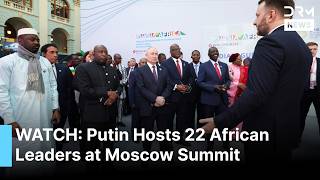 Putin Meets African Leaders in Moscow as 48 Nations Gather for Russia-Africa Sum