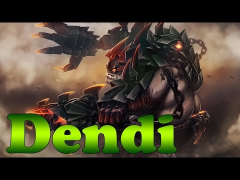 Dota 2 - Dendi Pudge Natus Vincere vs Burden United Dream Hack - Highlights