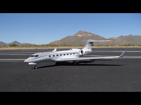 XFly J-65 Twin 70mm EDF Business Jet PNP scale flight demo w/ James Lashmett at AEF, 2022