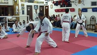 preview picture of video 'Examen de Taekwondo Eagle Park Chetumal Combate Libre (2)'