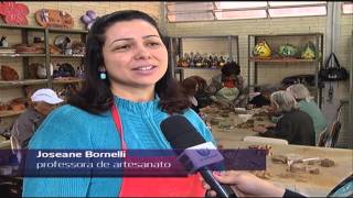Oficinas de artesanato para idosos - Jornal Futura - Canal Futura