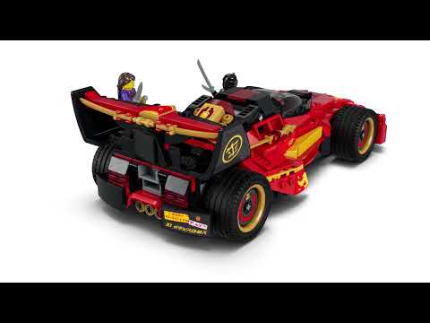 Gambar LEGO Ninjago X-1 Ninja Charger 15th Anniversary Set 691 pcs 71867 - Merah