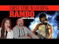 This was deep! Rambo FIRST BLOOD - Girlfriend First Time Watching | Reaction