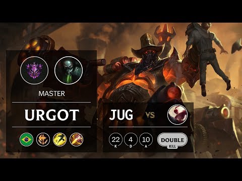 Urgot Jungle vs Lee Sin - BR Master Patch 9.22