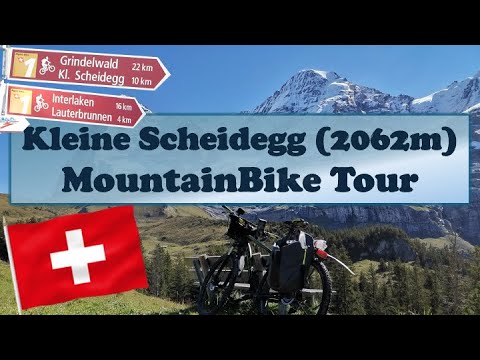 Radtour über die kleine Scheidegg: 🇨🇭Velo fahren an Eiger, Mönch und Jungfrau