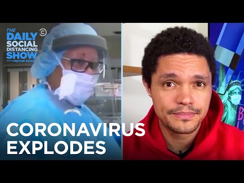 コロナウイルス事例で米国のヒットオールタイムハイ｜デイリーソーシャルディスタンスショー (U.S. Hits All-Time High in Coronavirus Cases | The Daily Social Distancing Show)